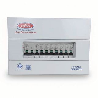 CEO ตู้คอนซูเมอร์สำเร็จ 8 ช่อง 63A