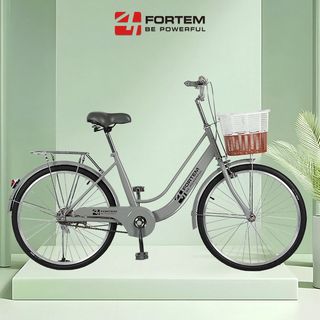  FORTEM จักรยานแม่บ้าน รุ่นDAWN-04 ขนาด 24 นิ้ว สีเทา (1/2)