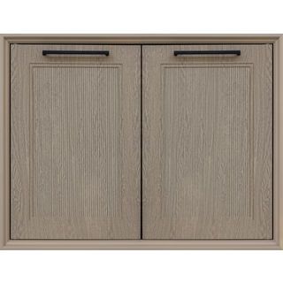 CLOSE บานซิงค์คู่ ABS ขนาด 86x66 ซม. VIVIEN สีไม้ธรรมชาติ