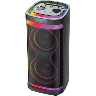 NUVIO ลำโพงปาร์ตี้ตั้งพื้น พร้อมไมค์โครโฟน ขนาด 8 นิ้ว รุ่น TF-G366 สีดำ