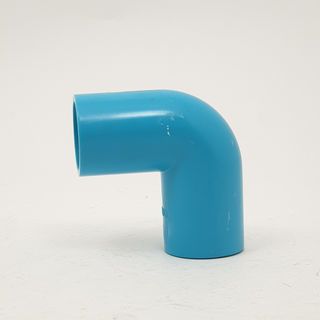 VAVO ข้องอ 90  หนา 1/2 (18) สีฟ้า