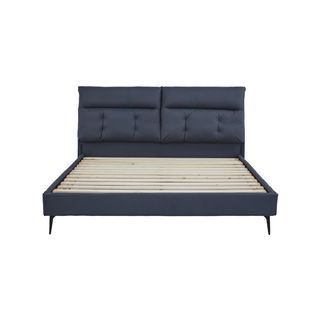 (1/3) TRUFFLE เตียงนอนหัวเบาะ รุ่น PROVENCE-G ขนาด180x200 ซม. (6ฟุต)  สีเทา