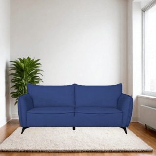 PULITO โซฟาผ้า 2 ที่นั่ง รุ่น Xandra – 01 ขนาด 86x196x82 ซม.สีน้ำเงิน