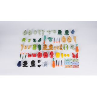 TOYS  กล่องสุ่มถอดและประกอบไข่ไดโนเสาร์ DIY  size M