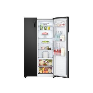 LG ตู้เย็น Side by side รุ่น GC-B187JBAM ขนาด 18Q สีดำ