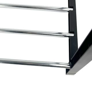 GOME ชั้นวางรองเท้าทรง A 4 ชั้น รุ่น BR002BK W29×L61×H65CM. สีดำ