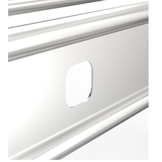 SAKU ราวตากผ้าอลูมิเนียมมีล้อเลื่อน รุ่น JS1238A ขนาด 60x150x160 ซม. สีเงิน