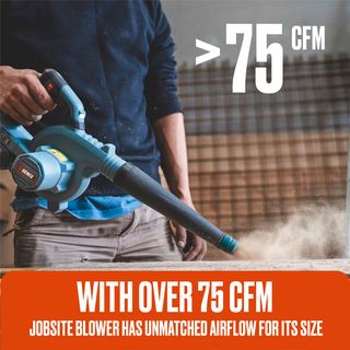 SENIX เครื่องเป่าลมไร้สาย 20V(Max) (เฉพาะเครื่อง) รุ่น BLVX2-M-EU สีน้ำเงิน - ดำ