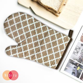 NIBIRU ถุงมือกันความร้อน IRINA สีน้ำตาล