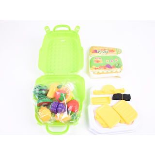 TOYS ของเล่นชุดกระเป๋าครัวทำผลไม้3 in 1#698-11(20.2x24.2x9.8ซม.)