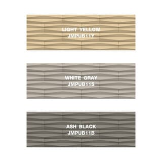 GREATWOOD บอร์ด PU หินเทียมลาย Future Stone ขนาด 60x120CM สี White Grey