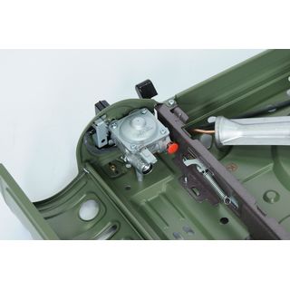 FIGTHER เตาพกพา JUNGLE สีเขียว-ดำ