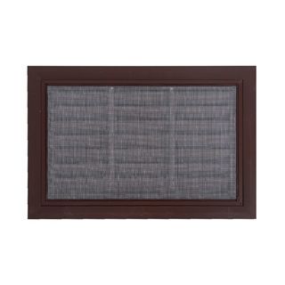 WT ช่องระบายอากาศพีวีซี IV-02 60x40ซม. สีโอ๊ค พร้อมมุ้ง