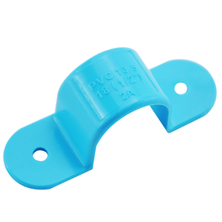 VAVO กิ๊บจับท่อ หนา 1/2 ”(18)  สีฟ้า