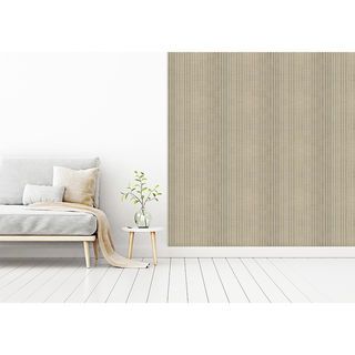 GREAT WOOD ไม้ฝ้าระแนง PS รุ่นJC1368-4043 ขนาด 302x7x2900 มม. สีlinen & Silver