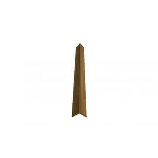GREAT WOOD ตัวจบไม้ฝ้าระแนง WPC P25-25 25x25x2900 มม. TEAK