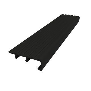 MAC จมูกบันได PVC หน้ากว้าง 45 มม. ยาว 2 เมตร รุ่น YS-45-BL-H สีดำ