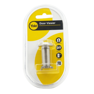 YALE ตาแมว 180 องศา ทองเหลือง รุ่น DV912SN สีนิกเกิลด้าน