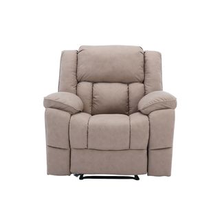 PULITO เก้าอี้พักผ่อน 1 ที่นั่ง รุ่น DARIO ขนาด 102x165.5x106.5 ซม.  สีน้ำตาลอ่อน