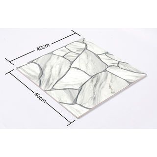 Marbella กระเบื้องเซรามิคปูพื้น 16x16 นิ้ว รุ่น ร็อกก้าไวท์ CJ0609 Matt Flat (12P)