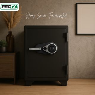 PROTX ตู้เซฟดิจิตอลกันไฟ รุ่น YB-700ALP ขนาด 49x50x70 ซม. สีดำ น้ำหนัก 107 KG