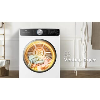 TCL  เครื่องอบผ้า ขนาด 11 KG รุ่น WT11KFDYW สีขาว