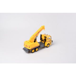 TOYS ของเล่นรถเครน สีเหลีอง#JS598-24(34.5x10.8x18ซม.)
