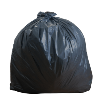 HERO ถุงขยะหนาพิเศษ แบบประหยัด ขนาด 24 X30  (22ใบ) 1KG 
