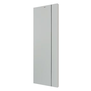 BATHIC ประตูยูพีวีซี รุ่น Groove BG1 ขนาด 70x200 ซม. สีเทา (เจาะลูกบิด)