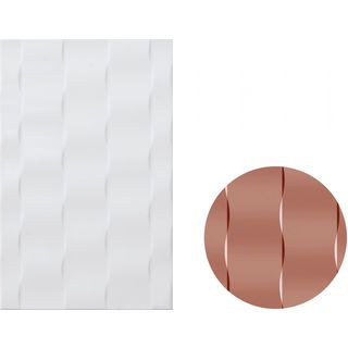 Marbella กระเบื้องเซรามิคปูผนัง 10x16 นิ้ว โฟเซ่น-ไวท์ ZX9020 (N) Gloss (15P)