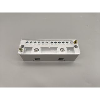 V.E.G. เทอร์มินอลบล็อก เข้า2-ออก12 สีเทา