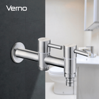 Verno วาล์วเปิด-ปิดน้ำ พร้อมก๊อกล้างพื้น รุ่น 501-3A