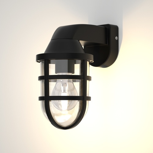 EILON โคมไฟผนัง Classic Vintage ABS  รุ่น GD-PW019  ขั้ว E27 สีดำ