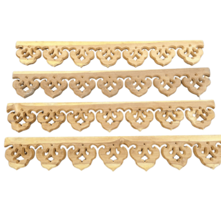 เชิงชายไม้สักลายการบิน 5นิ้วx 100 ซม.