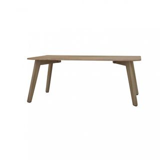 DELICATO โต๊ะกลางไม้ยาง รุ่น Rena ขนาด100X60X40ซม.สีไลท์โอ๊ค