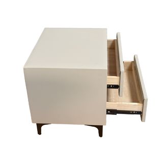 DELICATO ตู้ข้างเตียง รุ่น NOVA ขนาด 50x40x43 ซม. สีเทามิสต์เกรย์ 