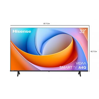HISENSE โทรทัศน์ LED  (VIDAA Smart TV) ขนาด 32 นิ้ว รุ่น 32A4Q สีดำ