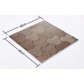 Marbella กระเบื้องเซรามิคปูพื้น 16x16 นิ้ว รุ่น นาซ่า-บราวน์ JMZ40204 Matt (12P)