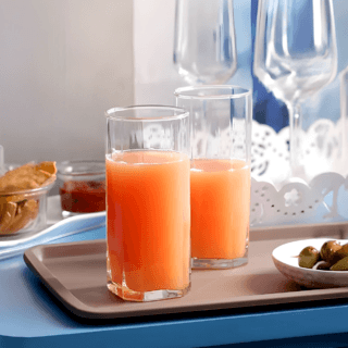 AILO แก้วน้ำดื่ม VIVA ชุด 4 ใบ/แพ็ค ขนาด 380 มล.