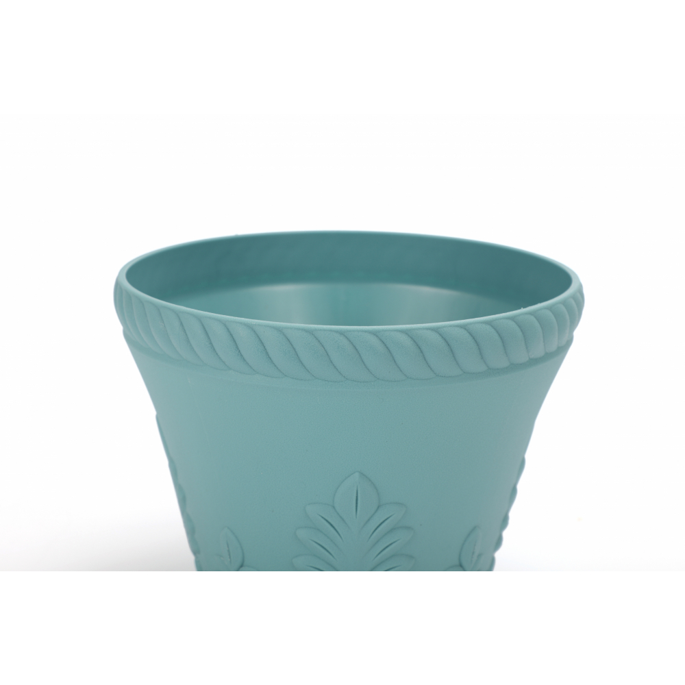 Tree O กระถางต้นไม้ รุ่น2JX7203-BU ขนาด24x24x15 สีฟ้า