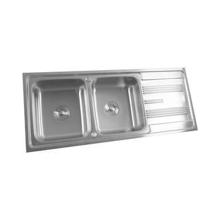 AXIA อ่างล้างจาน 2  หลุม 1 ที่พัก รุ่น COMO 120 