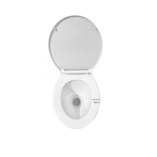 Iris สุขภัณฑ์นั่งราบแบบราดน้ำ รุ่น  เซฟ Save IR-7001