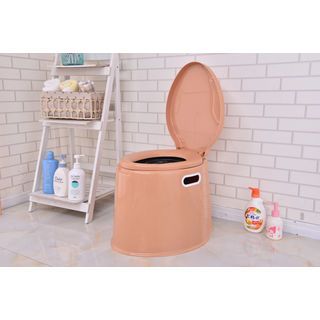 Verno ชักโครกเคลื่อนที่ รุ่น BXY026-G ขนาด 42x50x41 ซม. สีน้ำตาล