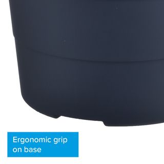 INABOX กะละมังกลมหูเชือก พลาสติก Forte N15750-65L ขนาด 61x39.5x59 cm. สีดำ