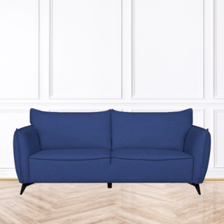 PULITO โซฟาผ้า 2 ที่นั่ง รุ่น Xandra – 01 ขนาด 86x196x82 ซม.สีน้ำเงิน