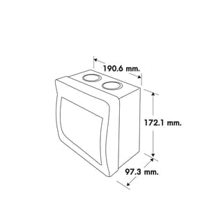 RACER ตู้คอนซูเมอร์เซ็ทสำเร็จ 4 ช่อง 50A รุ่น HYBRID