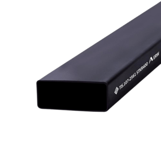 เหล็กแป๊บแบน  4x2 นิ้ว 2.3 มม. (มอก.)