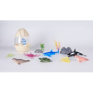 TOYS  ชุดไข่สัตว์ทะเล 12 ชิ้น