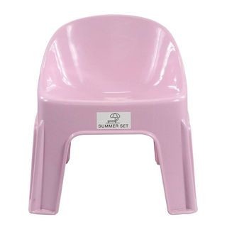 SUMMER SET เก้าอี้พลาสติกพนักพิง  รุ่นแฟนซี FT-224/A สีม่วง
