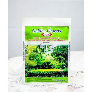 GOLDEN FLOWERS ปุ๋ยอินทรีย์ สูตรเร่งใบ เร่งต้น เร่งราก เพิ่มจำนวนใบ 1 กก.